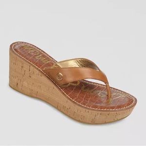 Sam Edelman Platform Wedge Thong Sandals - Romy